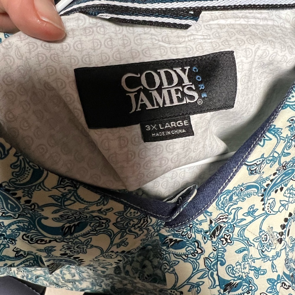 Long Sleeve 3X Cody James western shirt